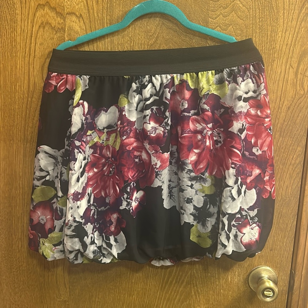 Flora bubble skirt